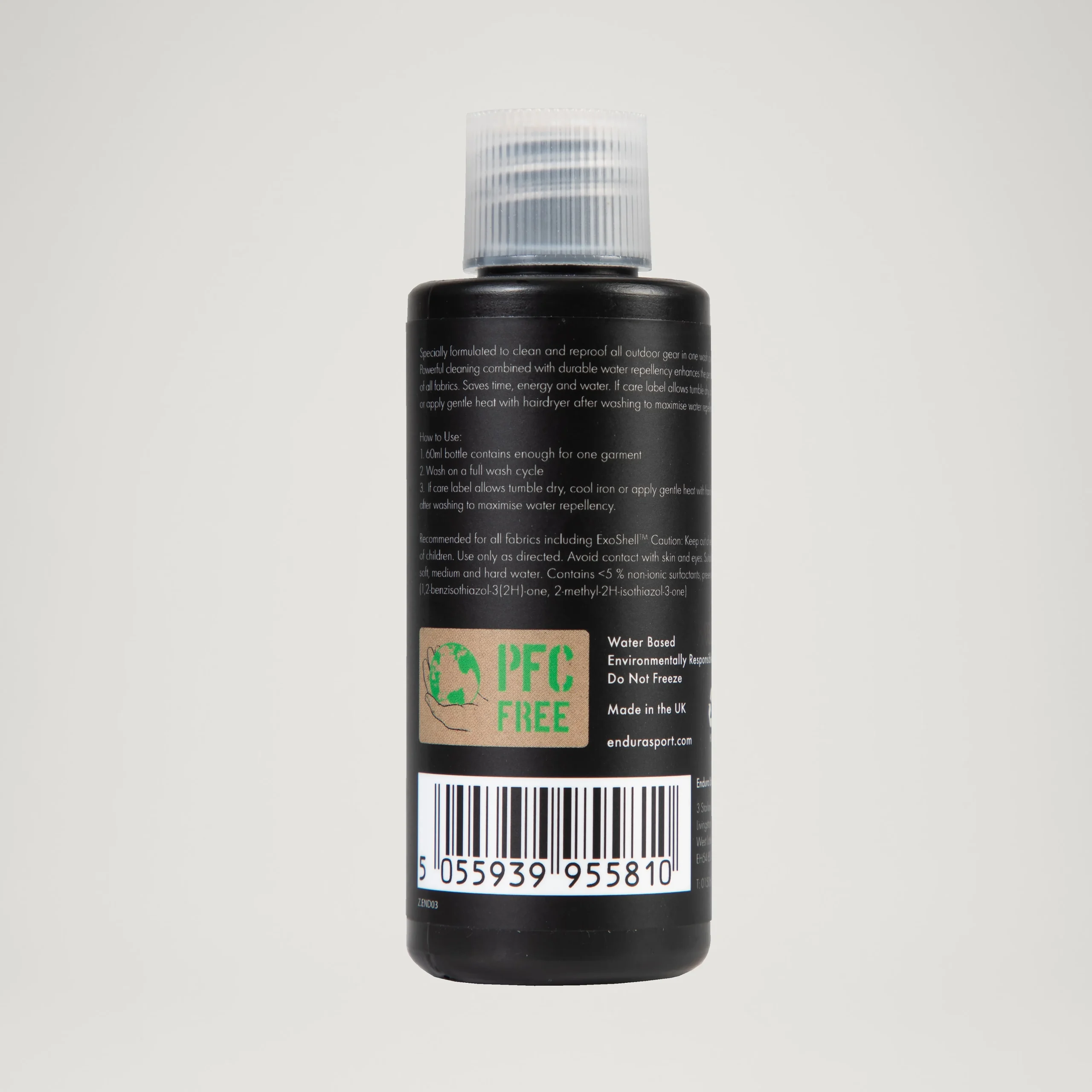 Apparel Cleaner and Re-Proofer 60ml