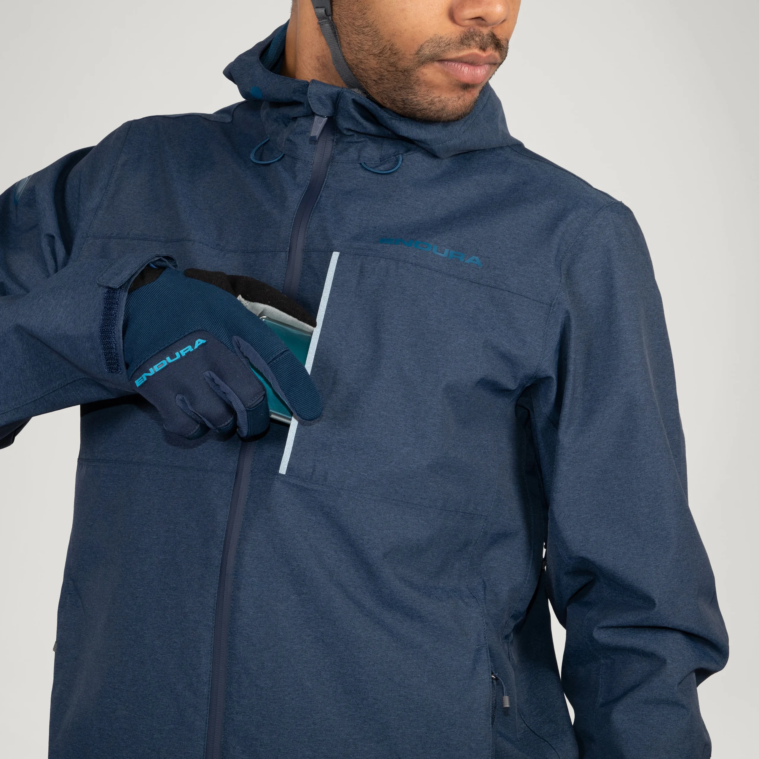 Men's Hummvee Waterproof Hooded Jacket