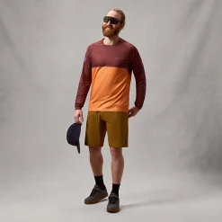 Men's SingleTrack Core Printed L/S Tee