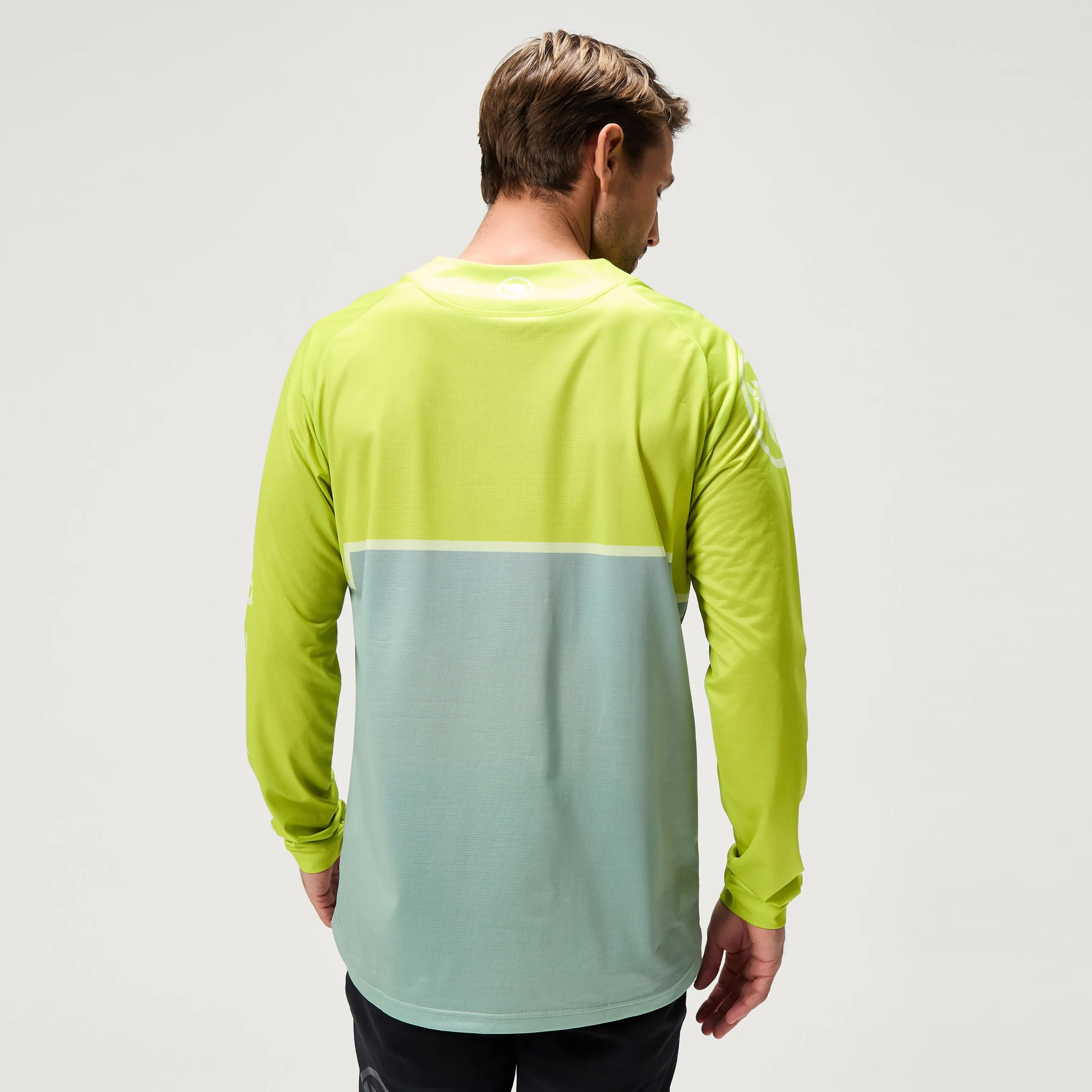 Men's SingleTrack Core Printed L/S Tee