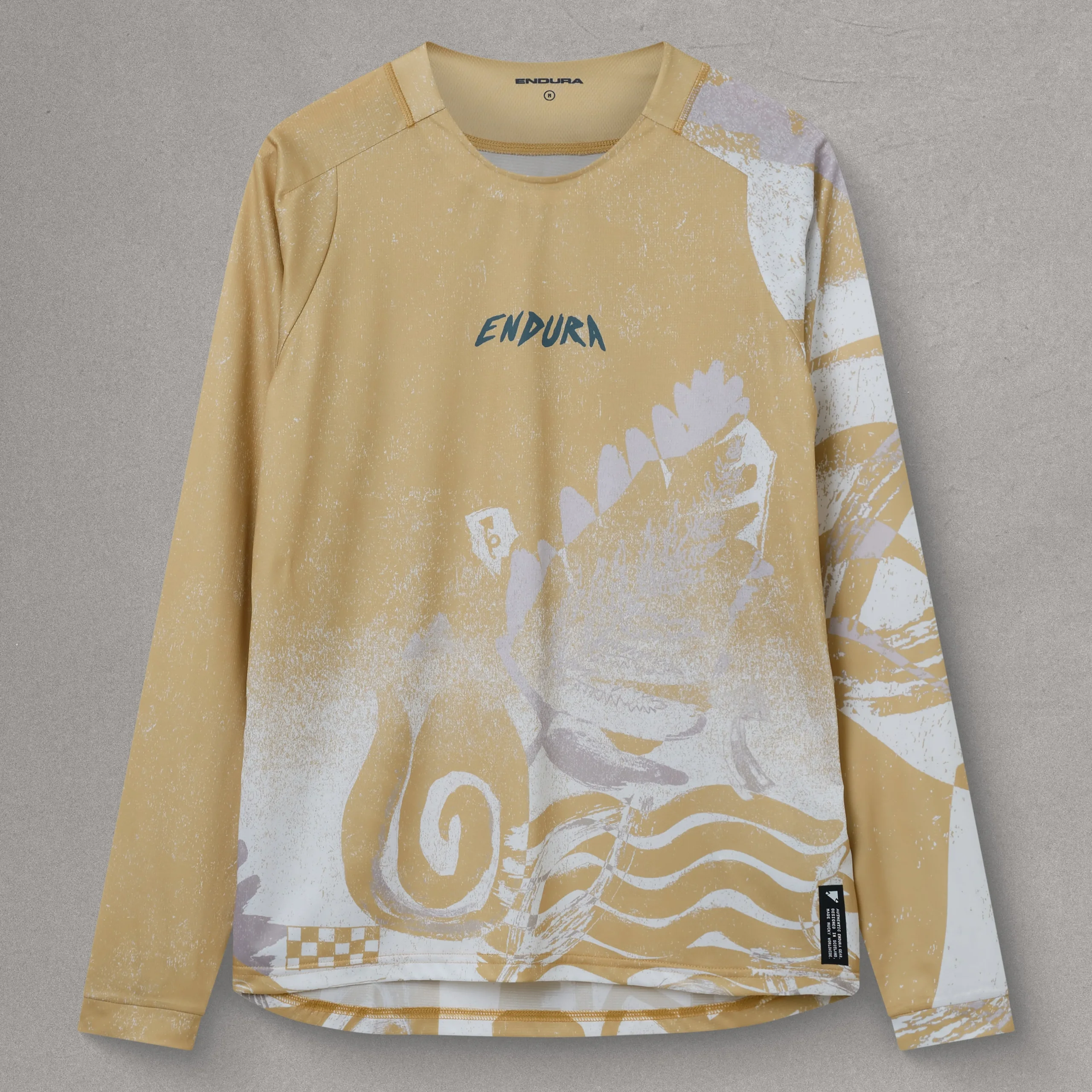 Men's SingleTrack L/S Print Tee