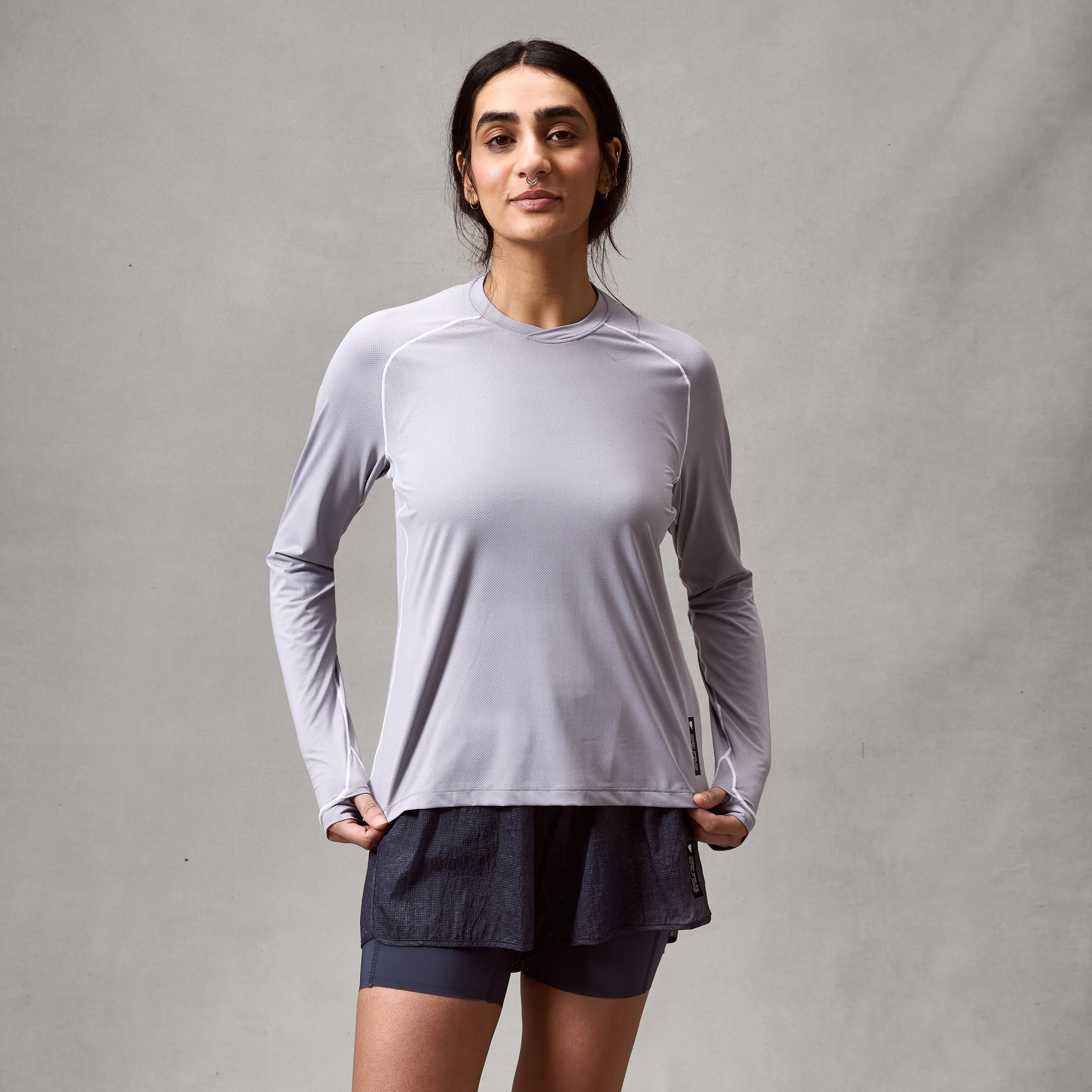 Women's AllTrack Rout L/S Tech Tee
