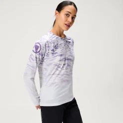 Women's Ltd Marble Print L/S Tee