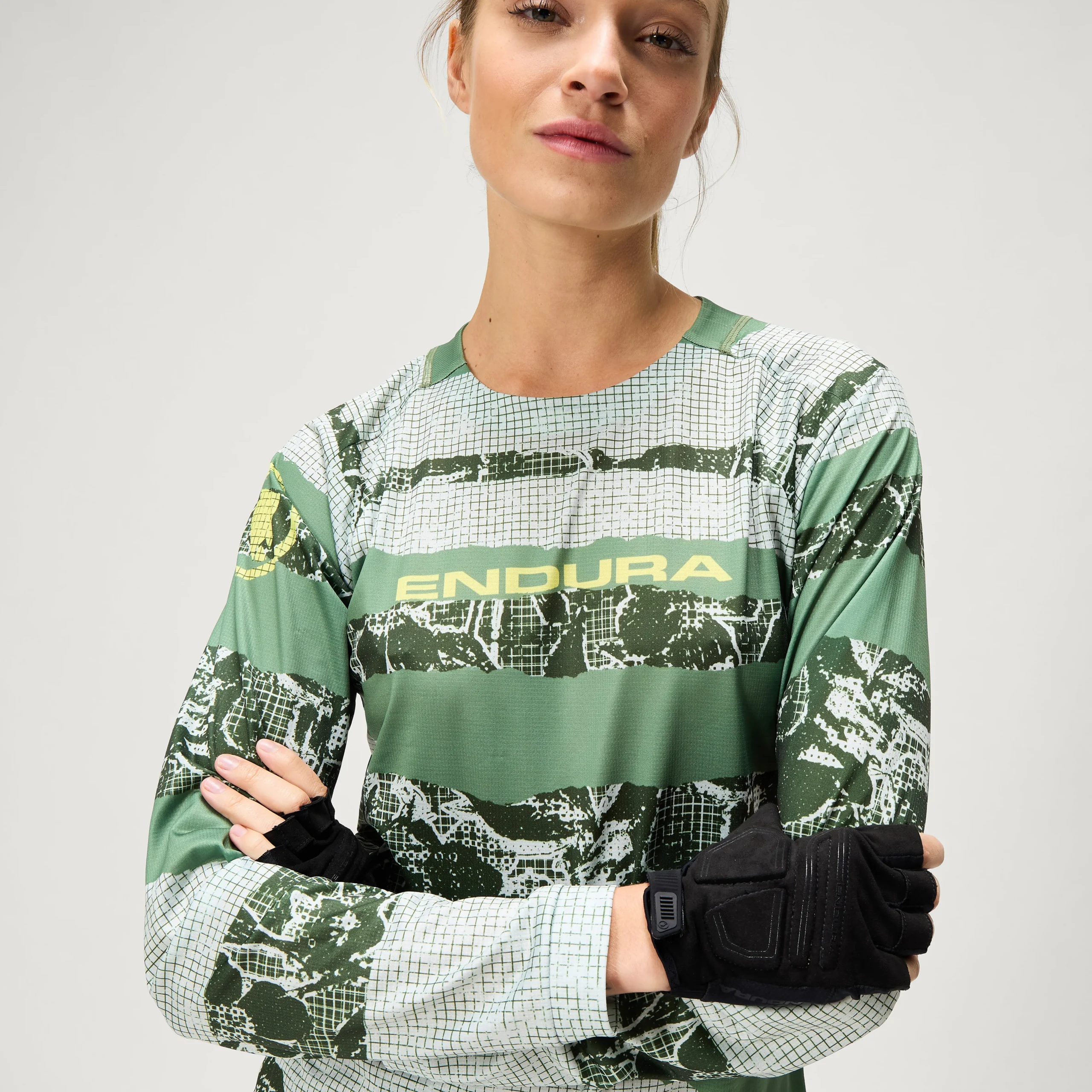 Women's Ltd Patchwork L/S Tee