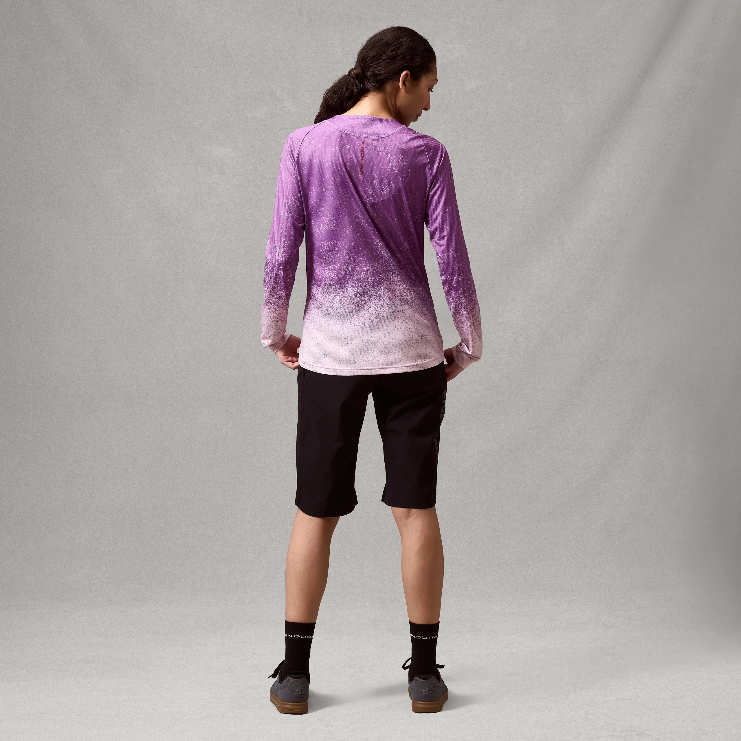 Women's SingleTrack L/S Print Tee