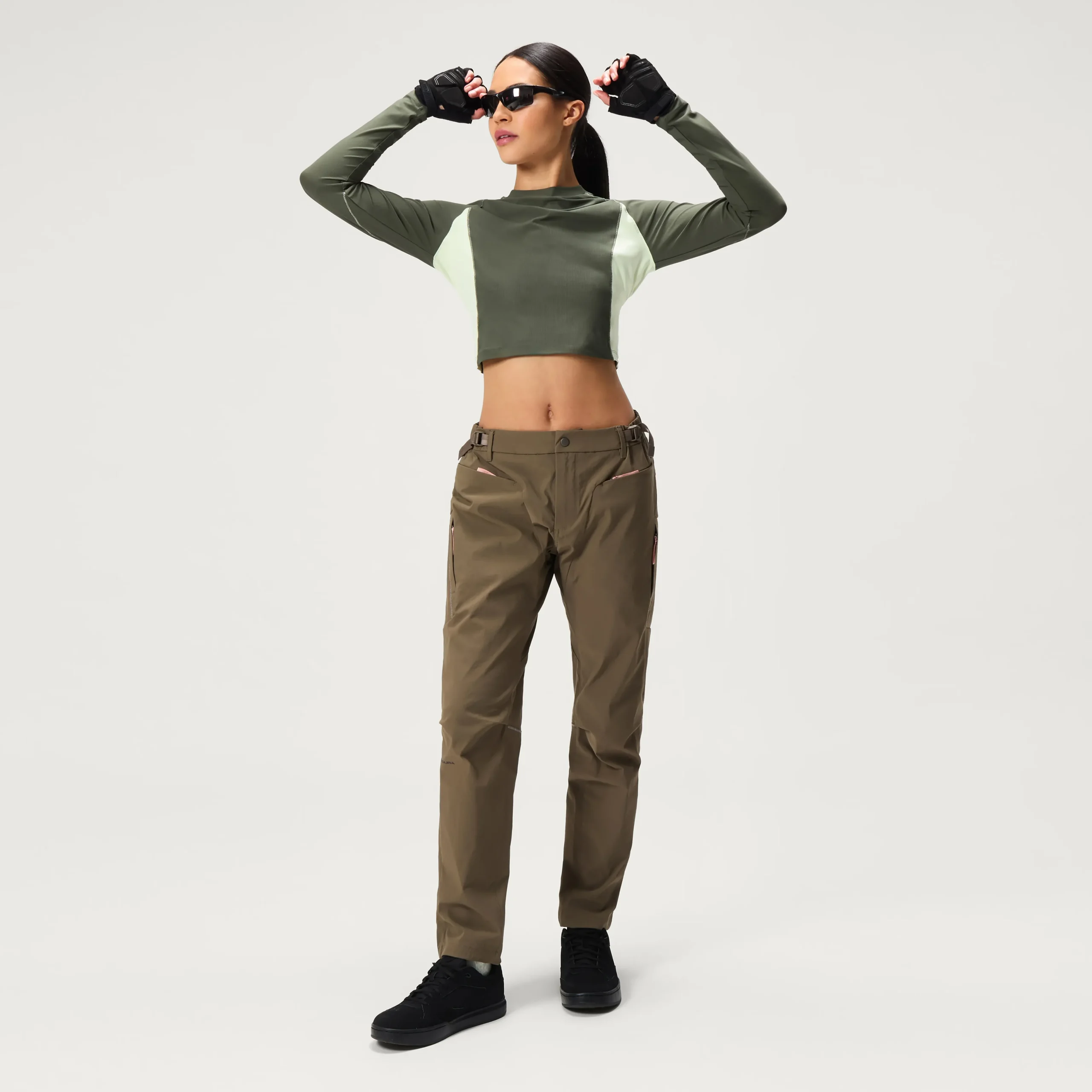 Women's SulTrac L/S Crop Tee